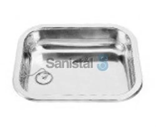 Juvel Barents vask 30 x 26 cm med prop, børstet