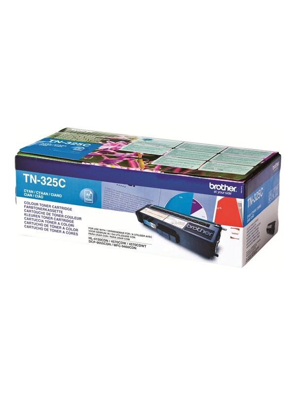 Brother TN325C / TN 325C Cyan Toner - Laser toner Cyan