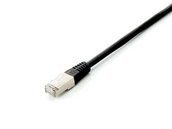 Equip 645693, 0,25 m, Cat6a, S/FTP (S-STP), RJ-45, RJ-45, Sort