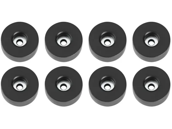 adam hall 4907 M8 AH, Matere, svart, polyvinylklorid (PVC), 38 mm, 38 mm, 15 mm