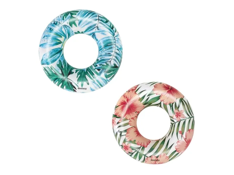 Bestway 36237, Flerfarget, Gjennomsiktig, Svømmering, Bilde, PVC, Gutt/Jente, Tropical print