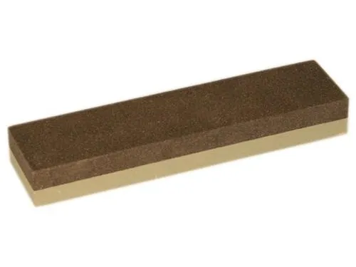 Slibesten kombi 200x50x25 mm - én fin og én grov side, korn 120/320
