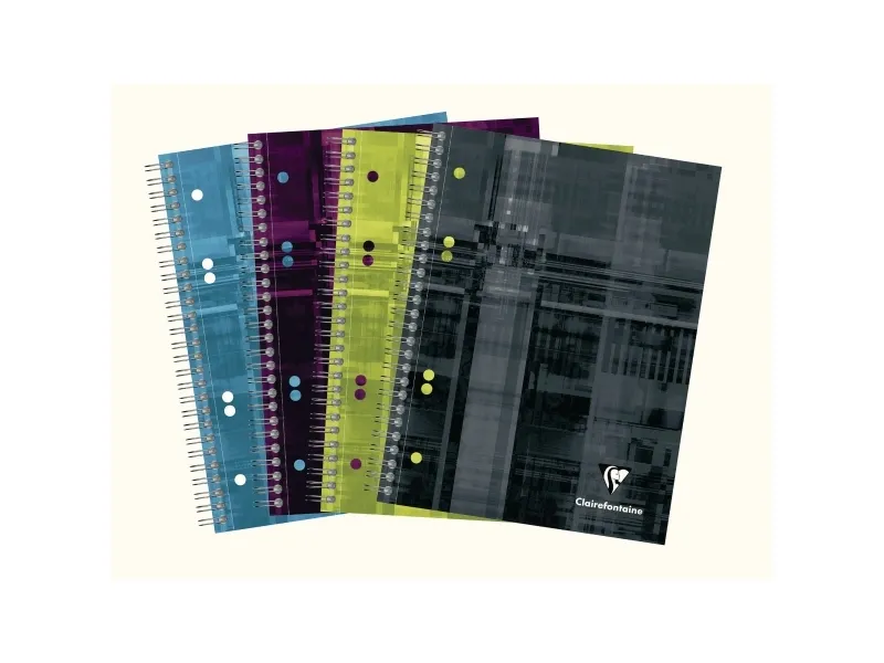 Notesbog Clairefontaine Bind'O Block, A5+, linjeret