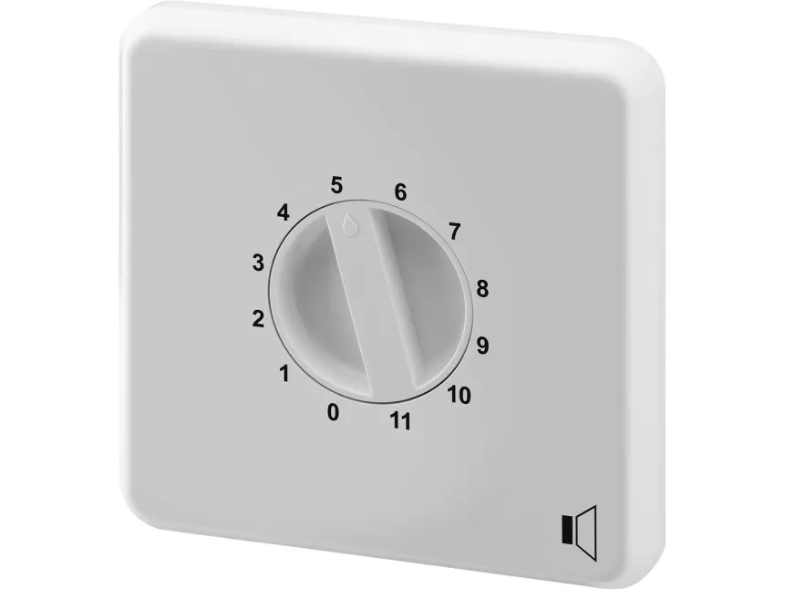 Veggmontert PA-volumkontroll ATT-212H/WS, 12 W