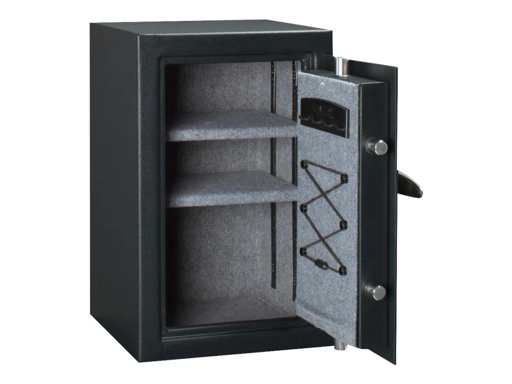 Master Lock Large No. T6-331ML - Sikker - 2 hyller - solid stål - svart