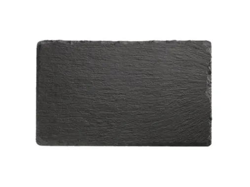 Serveringsplade 24x15 cm Naturskifer,24 stk/krt