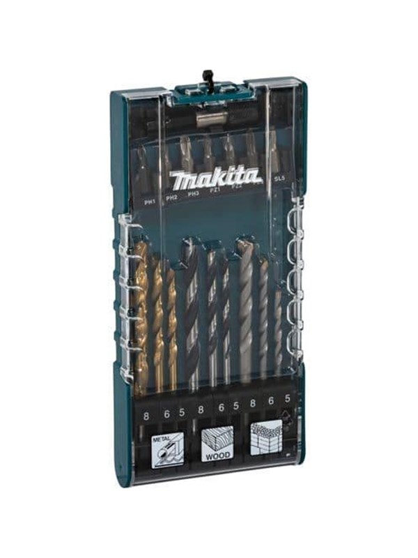 Makita Drill Bit-Set 17 Pieces