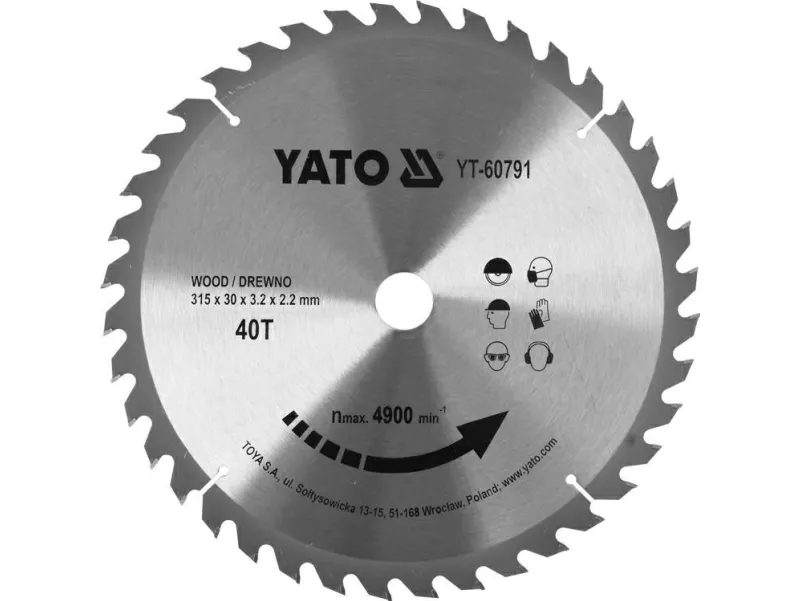 YATO sirkelsag 315*40*30 60791