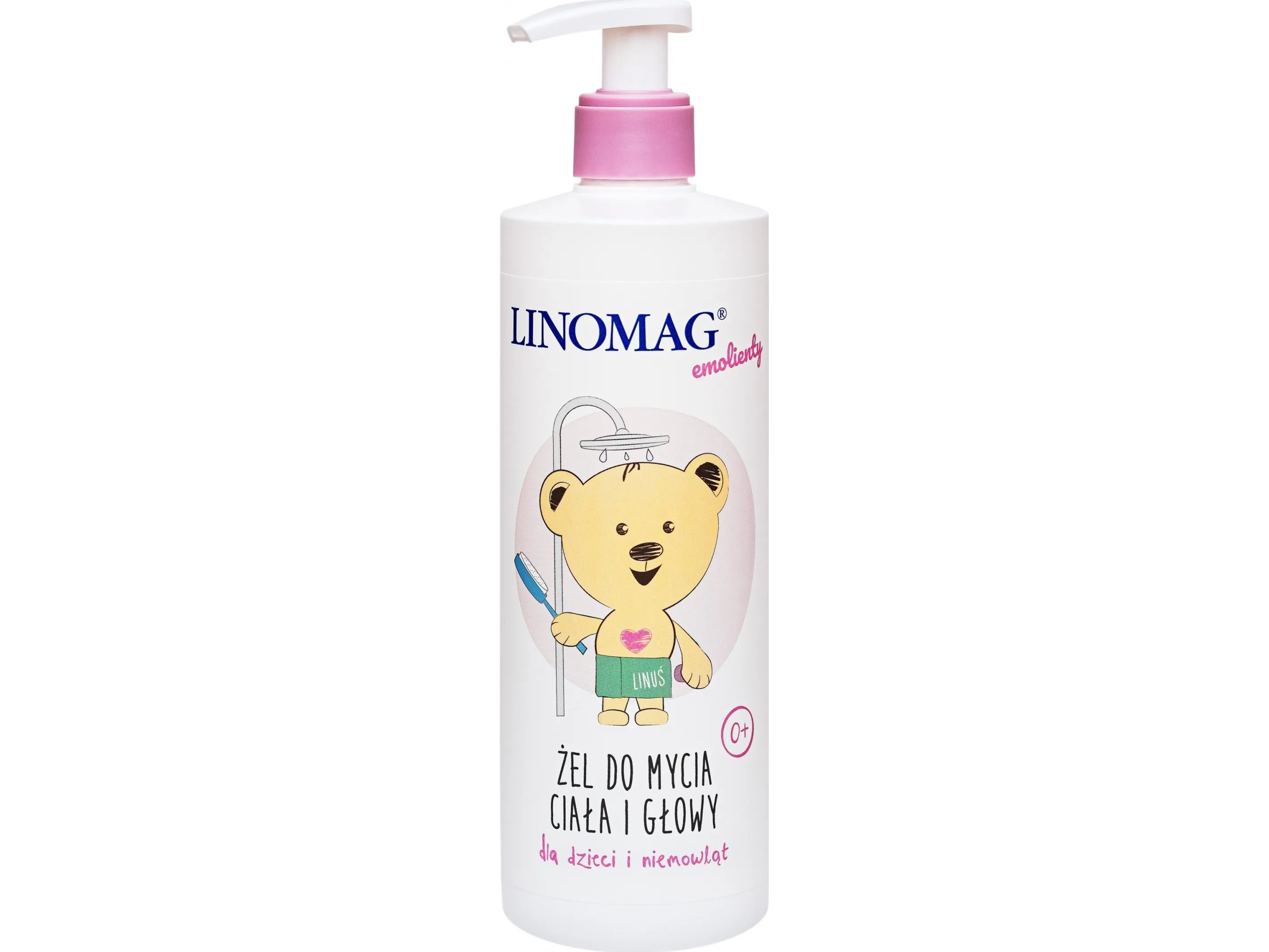 LINOMAG-GEL for kropp og hodevask for barn og babyer 400 ml /K092/