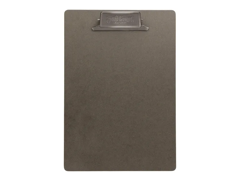 Menukortholder Clipboard A4 L33.5xB23cm Brun,1 stk