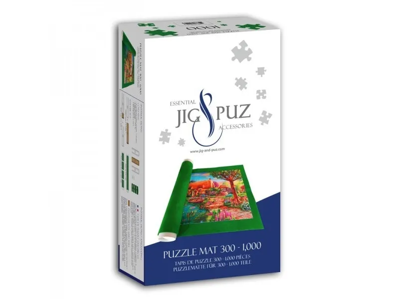 Jig&Puzz matte for å legge puslespill opp til 1000 brikker