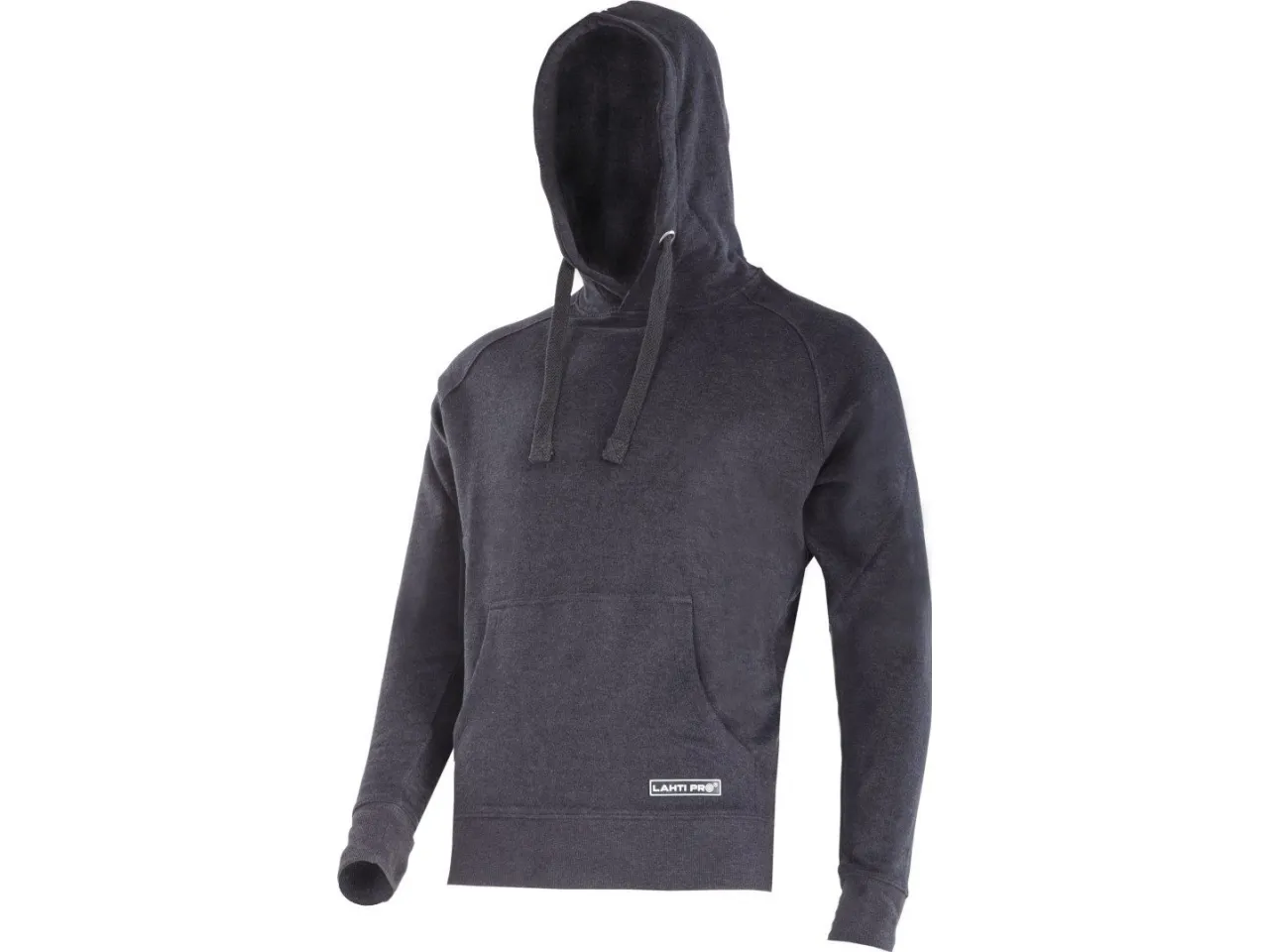 Lahti Pro SVART HETTESWEATSHIRT 320G, 3XL, CE, LAHTI