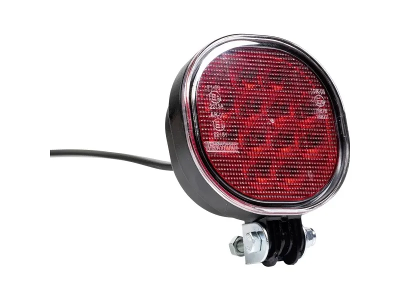 Bakre tåkelykt med åpne kabelender, for 12 V/DC og 24 V/DC