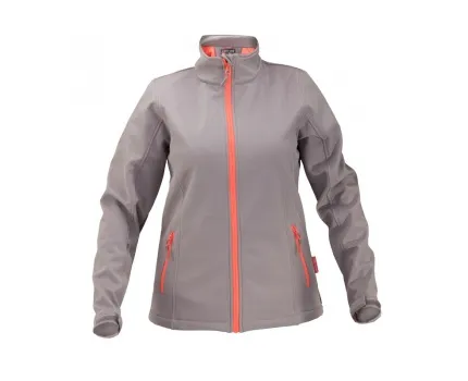 Lahti Pro softshelljakke for kvinner M grå-oransje L4090402