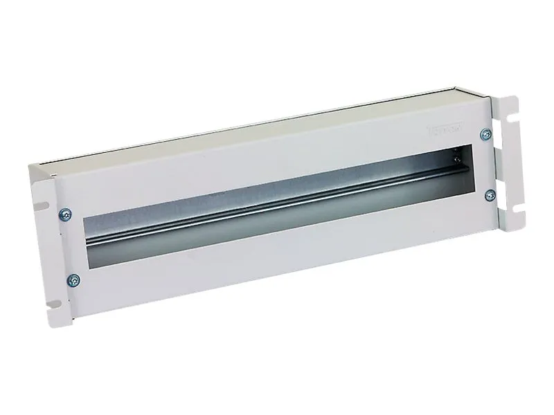 Triton RAC-JL-X02-A1 - Rackskinne med deksler for sikringer - 3U - 19