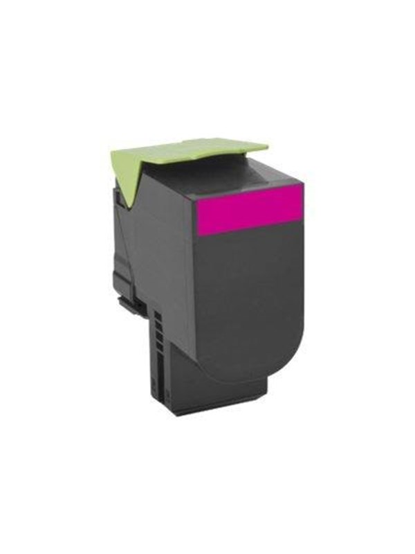 Lexmark 80C2HM0 / 802HM Return Program Toner - Laser toner Rød