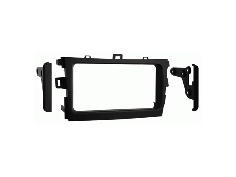 2-DIN radioblende Toyota Corolla 2009-2013 sort