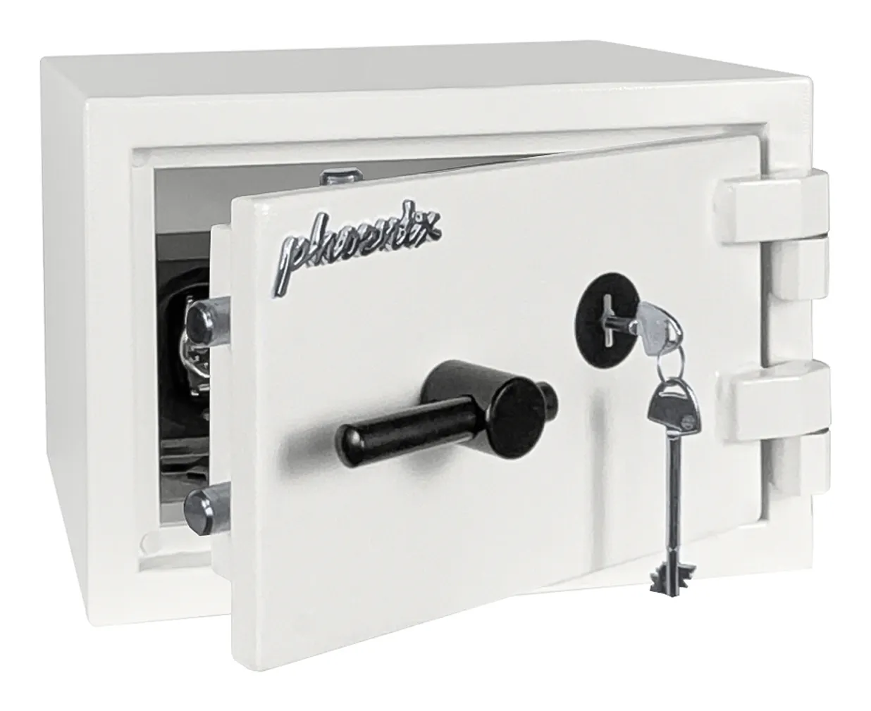 Phoenix Safe Co. Fortress SS1451K, Gulvsikker, 7 l, Hvit, Nøkkel, Gulv, 370 mm