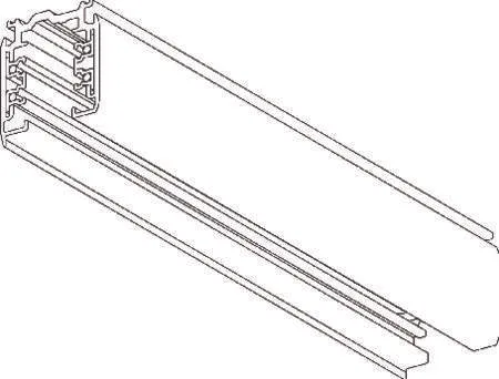 Global 3F Skinne 3M XTS4300-3 hvid