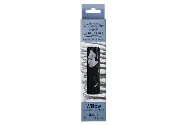 Willow charcoal medium 12 stk
