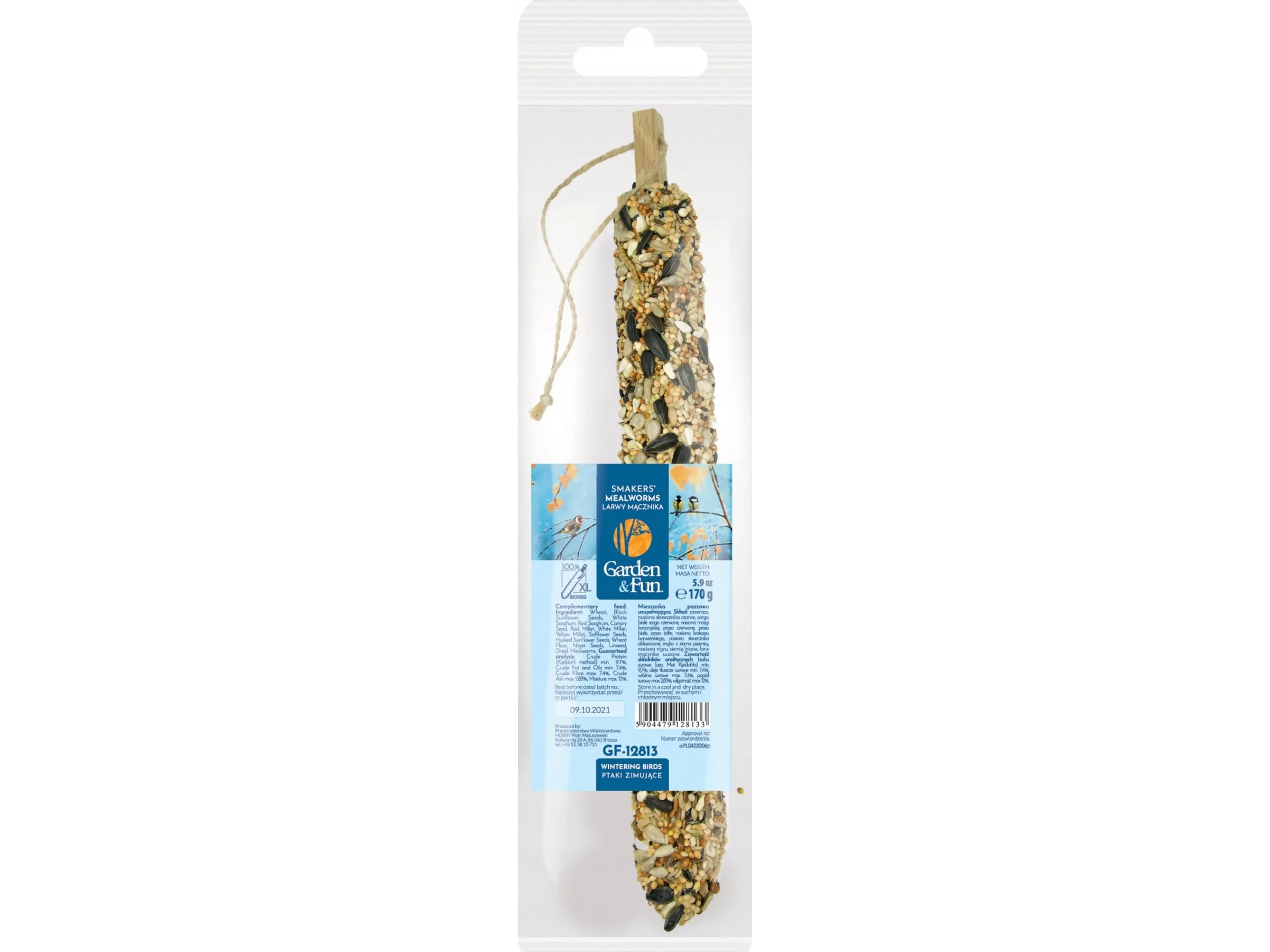 Garden&Fun Smakers med larver/marker XL for fugler i frihet 10 stk