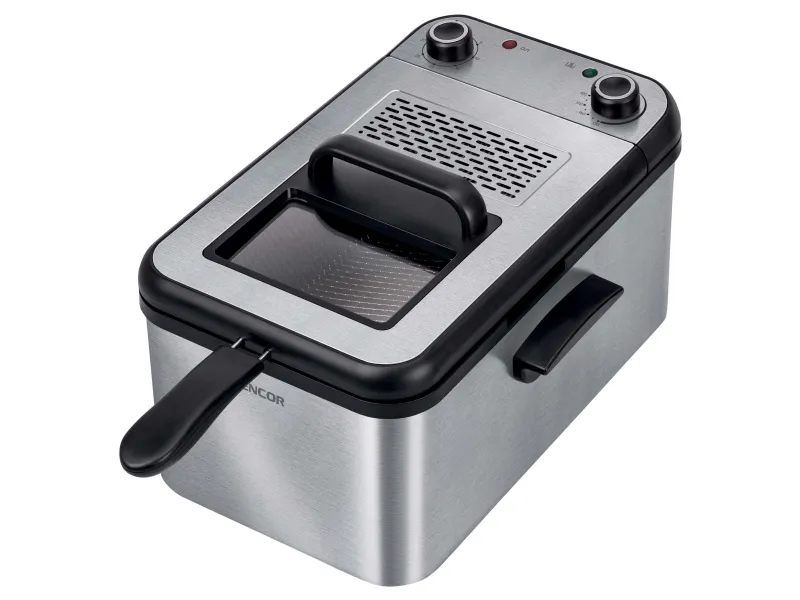 Sencor SFR 7200SS, Frityrkoker, 3,2 l, 1,4 kg, Aluminium, 130 °C, 190 °C