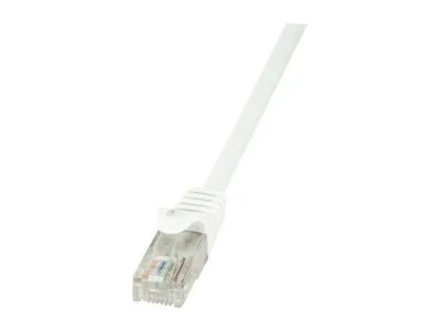 LogiLink EconLine - Koblingskabel - RJ-45 (hann) til RJ-45 (hann) - 5 m - UTP - CAT 6 - hvit
