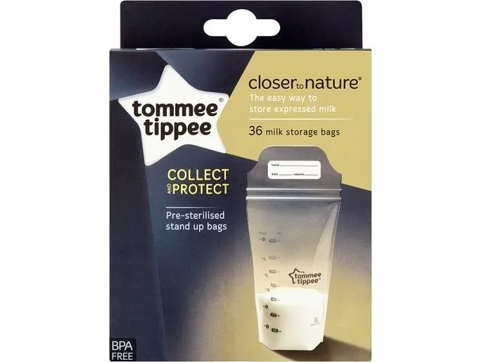 TOMMEE TIPPEE melkeposer til oppbevaring, 36 stk., 42302242