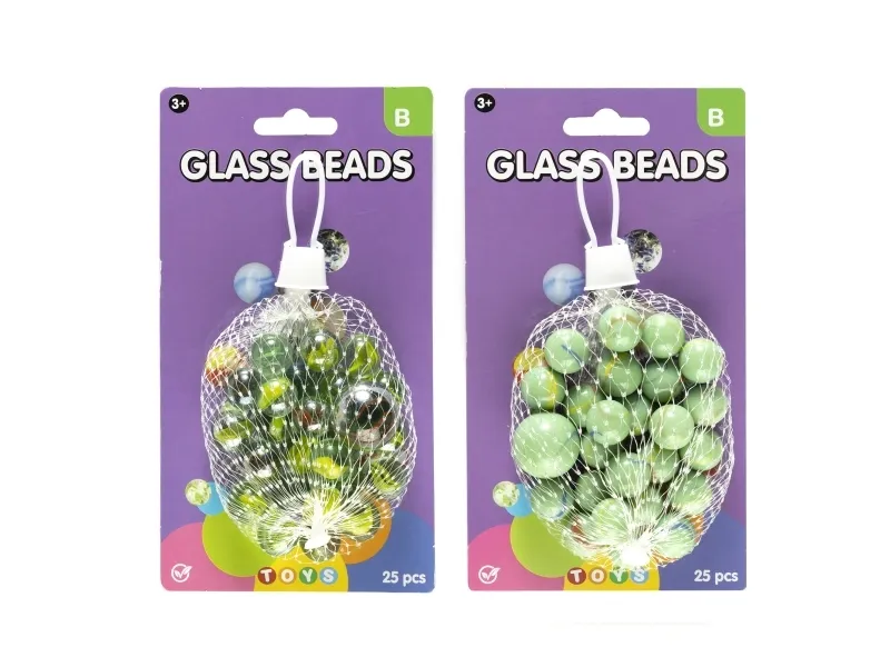Impulse Toys glasskuler 25 stk