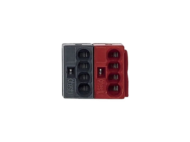 KNX Buskonnektor sort/rød (pakke med 50 stk)