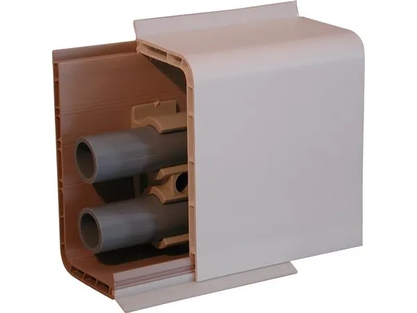 Gabotherm rørpanel dobbelt iso hvid