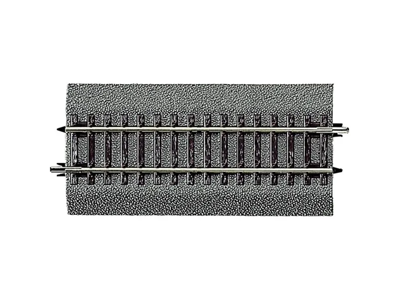 H0 RocoLine (med pukk) 42511 rett diagonal 119 mm, 6 stk