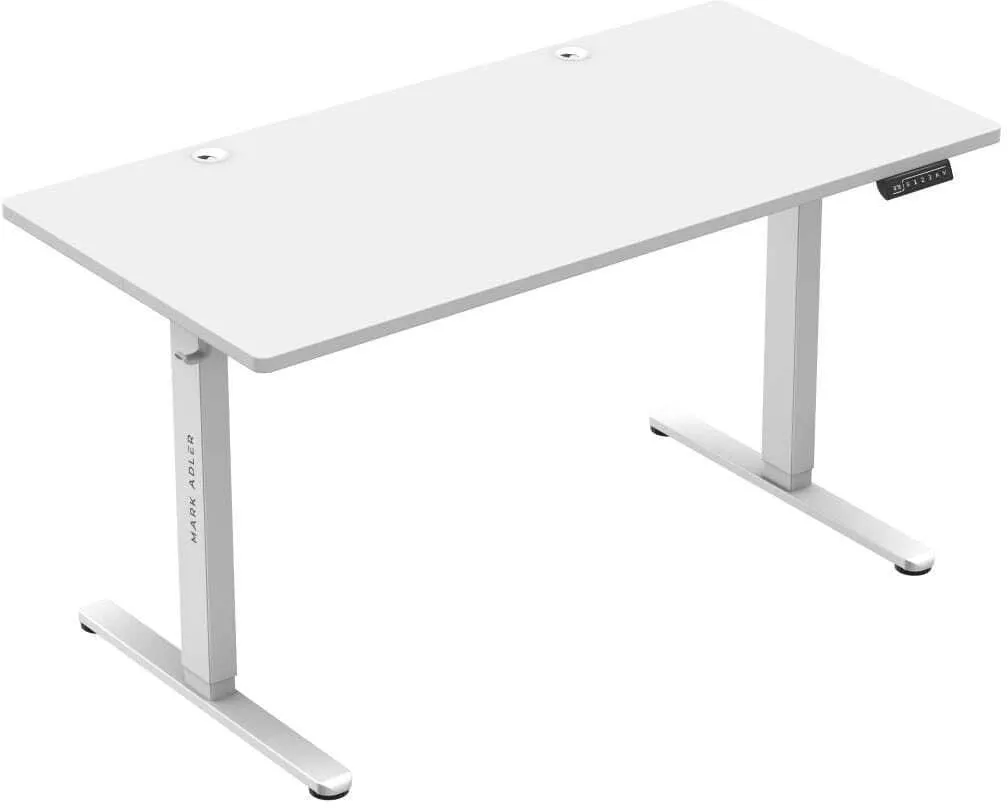 Huzaro Mark Adler Leader 7.4 hvitt skrivebord 140 cm x 70 cm