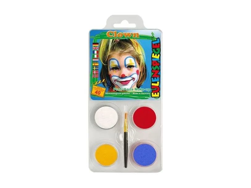 Eulenspiegel Klovne makeup