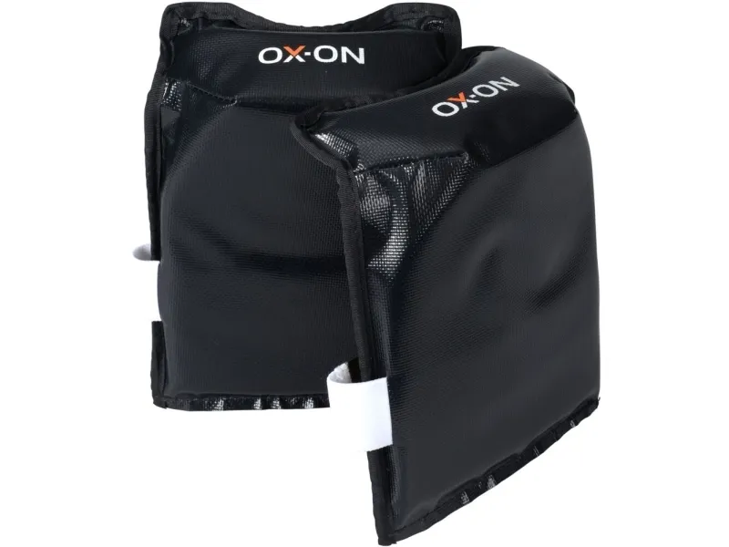 Knæskåner Comfort m/velcro sort one size