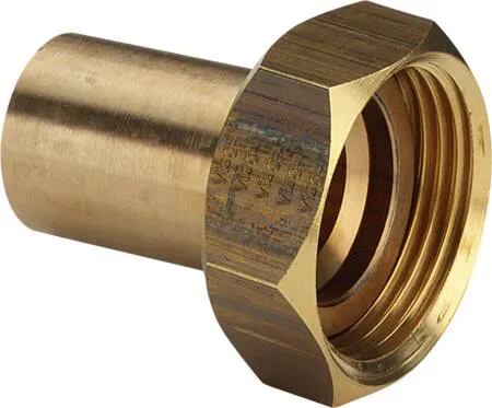 VIEGA Sanpress forskruning ¾x18mm af rødgods, SC-Contur nippel/muffe