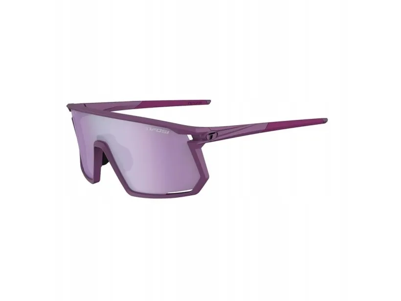TIFOSI MOAB CLARION plommefargede passionsbriller (3 linser Clarion Deep Purple 12,5 %, AC Red 39 %, klar 90 % lysgjennomgang) (NY 2025) (PREMIERE: 2025-03-01)