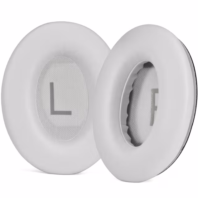 Erstatningsøreputer for Bose QC45 QC35 Hvit