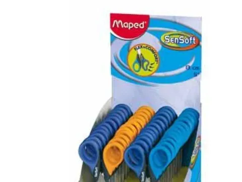 Saks Maped Sensoft, for venstre hånd, 13 cm