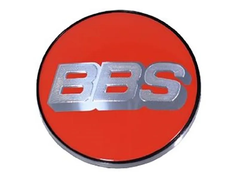 BBS centerkapsel ø56 mm sølv/rød nürburgring-edition