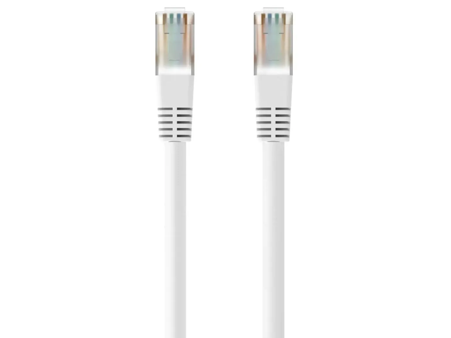 Sinox SOC08602, 2 m, Cat6, U/UTP (UTP), RJ-45, RJ-45, Hvit