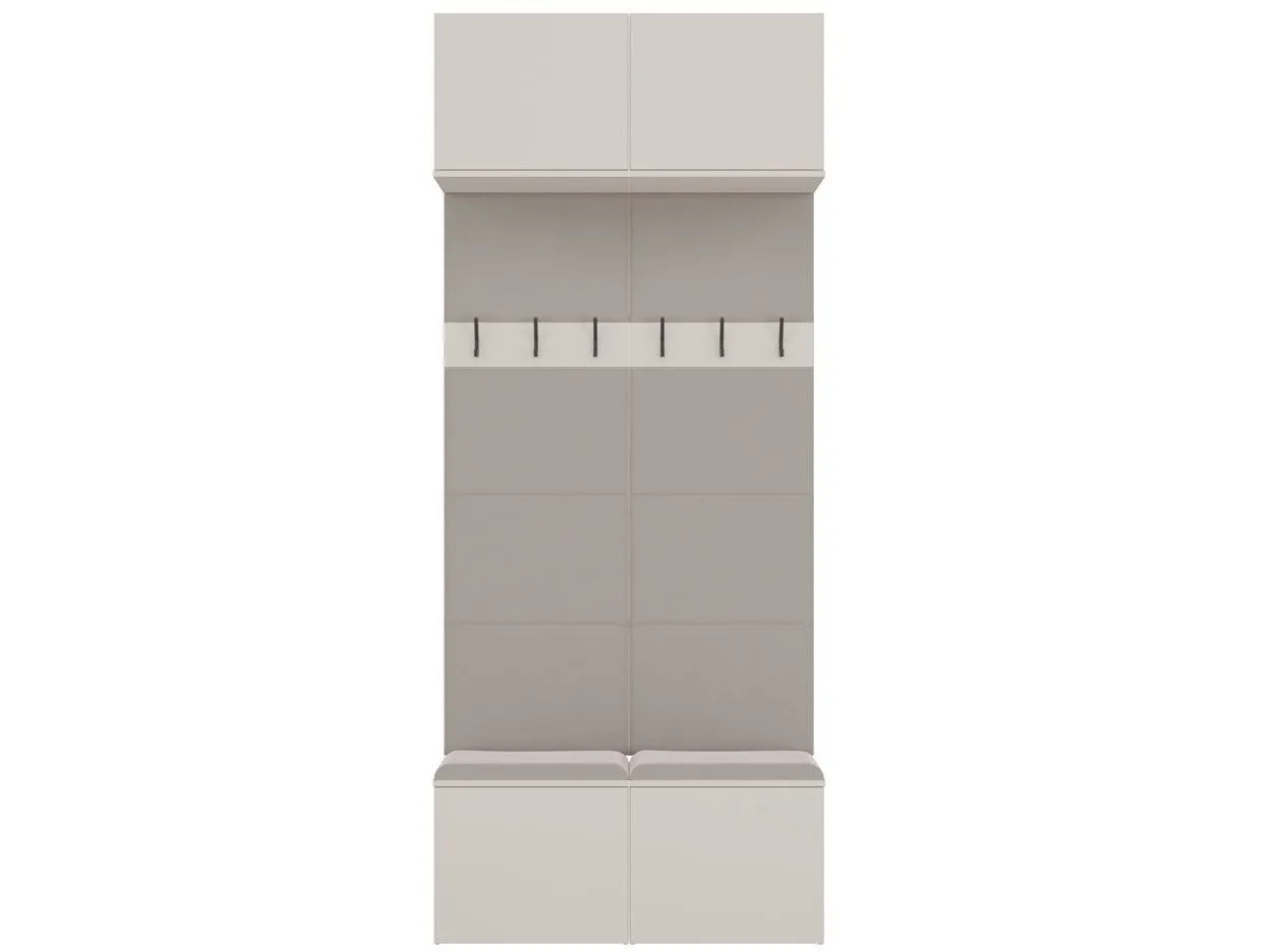 Goodhome garderobeskap HAGA II 2W kashmir