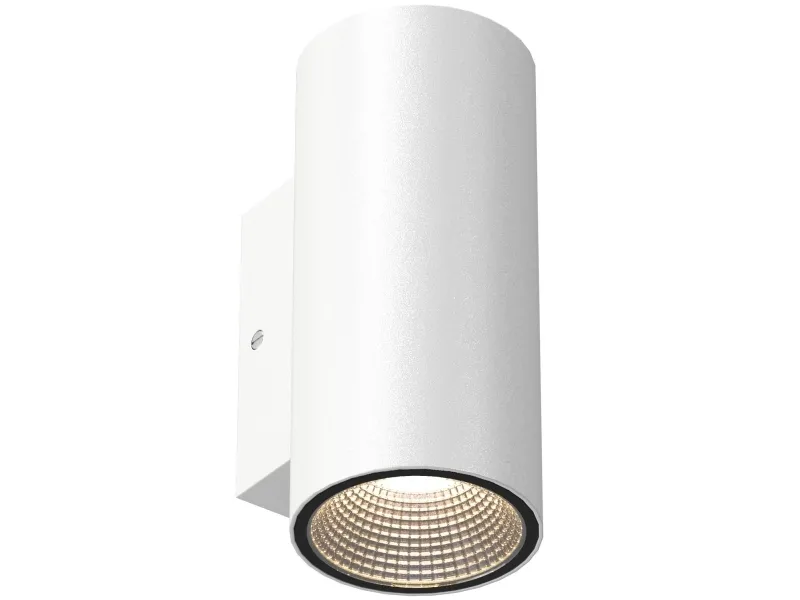 Erik II Veggarmatur LED IP65 3000K 6W 494lm Hvit