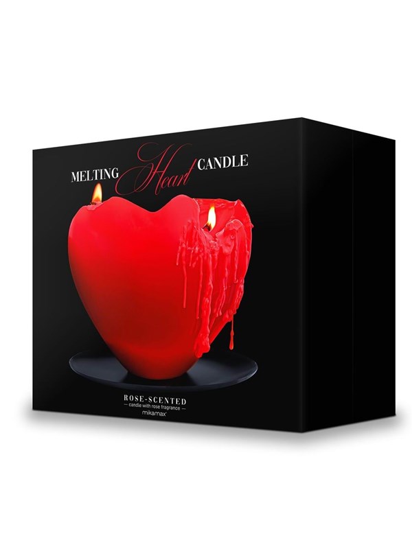 Mikamax Melting Heart Candle