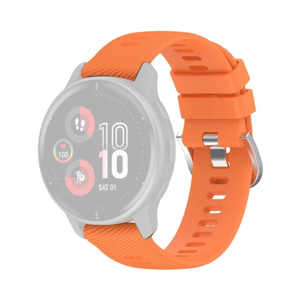 Garmin Forerunner 255S / 255S Music / Venu 2S klokkerem i silikon - Oransje