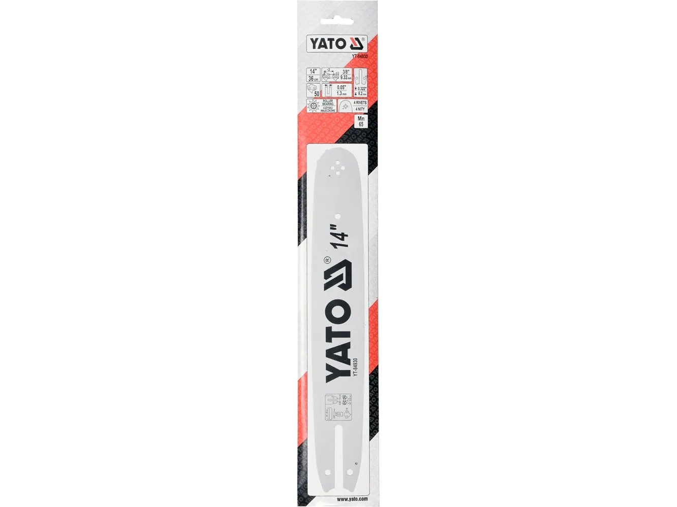 Yato Kjedeføring 14 pitch 3/8 bredde 0,05 50G (YT-84930)