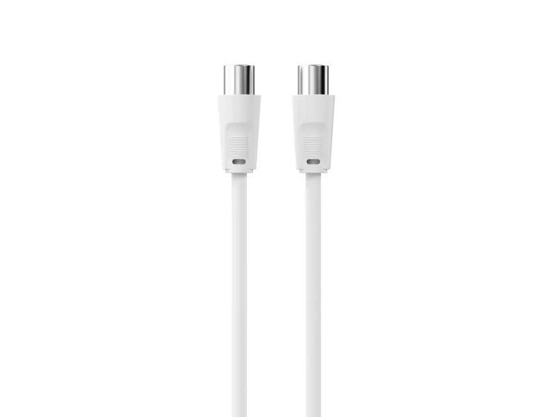 Connectech koaksialkabel. 15m. Hvid