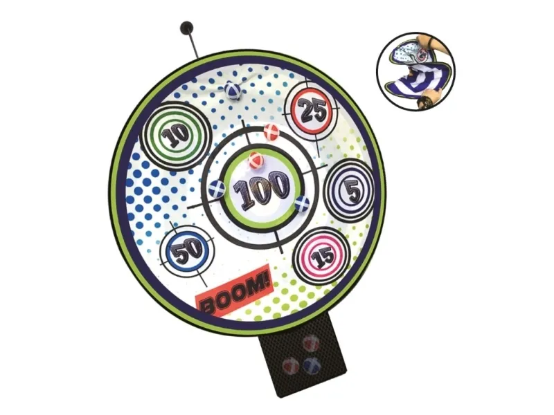 Sport1 Bulls Eye Target 2-i-1 Pop-Up kastespil