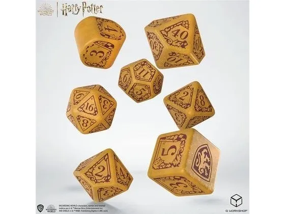 Q-Workshop Harry Potter: Terninger - Moderne Gryffindor - Gull