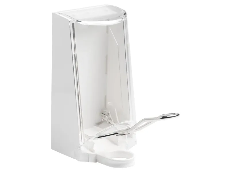 Dispenser, Sterisol, 700 ml, stål, til lukket dispenser med klar kappe